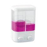 DISPENSER PER SAPONE LIQUIDO DOPPIO DISPENSER PER SAPONE LIQUIDO DOPPIO
