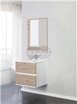 COMPOSIZIONE FABULA 60 ROVERE CON 2 CASSETTI CHIUSURA SOFT-CLOSE