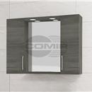 SPECCHIERA LED 2 ANTE ROVERE SCURO