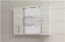 SPECCHIERA LED 1 ANTA ROVERE B.CO