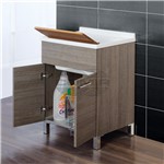 LAVATOIO IN MELAMINICO 60x50 ROVERE SCURO LAVATOIO IN MELAMINICO 60x50 ROVERE SCURO