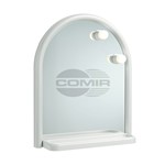 SPECCHIO AD ARCO ABS 53X63 CON LUCI SPECCHIO AD ARCO ABS 53X63 CON LUCI