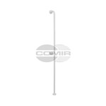 CORRIMANO VERTICALE PAVIMENTO/PARETE H.180 CM CORRIMANO VERTICALE PAVIMENTO/PARETE H.180 CM