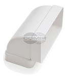CURVA VERTICALE D'AERAZIONE PER TUBO 120x60 CURVA VERTICALE D'AERAZIONE PER TUBO 120x60