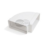 CURVA ORIZZONTALE D'AERAZIONE PER TUBO 120x60 CURVA ORIZZONTALE D'AERAZIONE PER TUBO 120x60