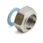 DADO OTTONE DN12-G1/2 C/GUARNIZIONE DADO OTTONE DN12-G1/2 C/GUARNIZIONE