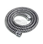 FLESSIBILE DOCCIA BIFLEX NERO/CROMO 150cm CONICO FLESSIBILE DOCCIA BIFLEX NERO/CROMO 150cm CONICO