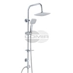 SET COLONNA DOCCIA MOMI SOFFIONE QUADRATO ABS 200x200mm