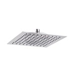SOFFIONE DOCCIA INOX CROMATO SLIM QUADRO 200x200 SOFFIONE DOCCIA INOX CROMATO SLIM QUADRO 200x200