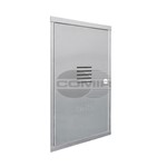 SPORTELLO GAS EURO 45x34x2 ZINC.