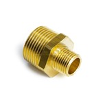 VITE DOPPIA OTTONE GIALLO 1"1/2x1' ISO-7 VITE DOPPIA OTTONE GIALLO 1"1/2x1' ISO-7
