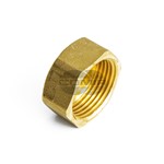 CALOTTA FEMMINA OTTONE GIALLO 1' CALOTTA FEMMINA OTTONE GIALLO 1'