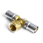 TEE FEMMINA 20x1/2x20 A PRESSARE APE TEE FEMMINA 20x1/2x20 A PRESSARE APE