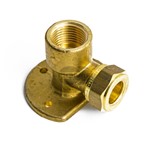 GOMITO FLANGIATO 3 FORI 16x1/2 OGIVA OTTONE GOMITO FLANGIATO 3 FORI 16x1/2 OGIVA OTTONE