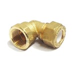 GOMITO FEMMINA 3/4x16 OGIVA TEFLON GOMITO FEMMINA 3/4x16 OGIVA TEFLON