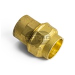 RACCORDO OTTONE F 1"x32 TUBO PE100 RACCORDO OTTONE F 1"x32 TUBO PE100