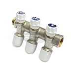 COLLETTORE C/RUBINETTI Hep2O MF 1 VIA 3/4x22 COLLETTORE C/RUBINETTI Hep2O MF 1 VIA 3/4x22