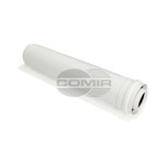 PROLUNGA COASSIALE PVC-PP 60-100 x 1,00mt PROLUNGA COASSIALE PVC-PP 60-100 x 1,00mt