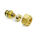 ADATTATORE TUBO MULTISTRATO 20x2 C/CALOTTA GIALLA