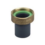 CODOLO DIRITTO PVC DADO OTTONE 1"1/2 CODOLO DIRITTO PVC DADO OTTONE 1"1/2