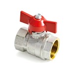 VALV. SFERA MAN/FARFALLA ROSSA FF1/2 VALV. SFERA MAN/FARFALLA ROSSA FF1/2