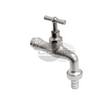 RUBINETTO CROMATO SATINATO P/G 1' RUBINETTO CROMATO SATINATO P/G 1'