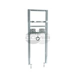STAFFA FISCHER PER LAVABO SOSPESI TCS PER PARETI CARTONGESSO/MURATURA