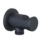 PRESA ACQUA C/SUPPORTO TONDO NERO PRESA ACQUA C/SUPPORTO TONDO NERO