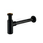 SIFONE ARREDO NERO OPACO 1"1/4 TONDO SIFONE ARREDO NERO OPACO 1"1/4 TONDO
