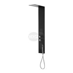 PANNELO DOCCIA SLIM NERO OPACO PANNELO DOCCIA SLIM NERO OPACO
